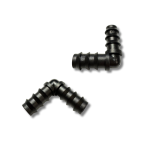 16mm / 13mm I.D. Elbow Triple Barbed Irrigation Pipe Connector Hose Fits Hozelock