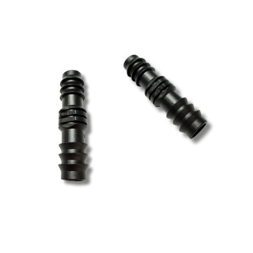 16mm / 13mm I.D. Triple Barbed Straight Joiner Fits Hozelock