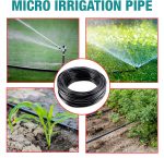 Micro Irrigation Pipe 4mm Black PVC Flexible Tube Hozelock Gardena Compatible - Image 2