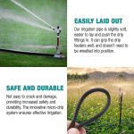 Micro Irrigation Pipe 4mm Black PVC Flexible Tube Hozelock Gardena Compatible - Image 4