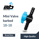 Barbed Valve Connector 16mm