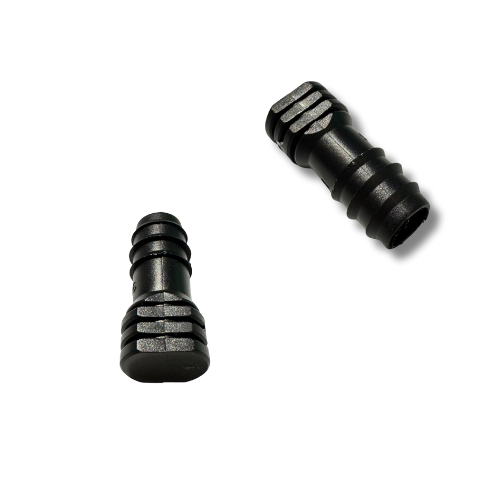 16mm / 13mm I.D. Triple Barbed Stopper End Plug Garden Irrigation Pipe Fitting