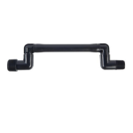 Flexible swing arm pipe assembly with male BSP threads for lawn watering systems.