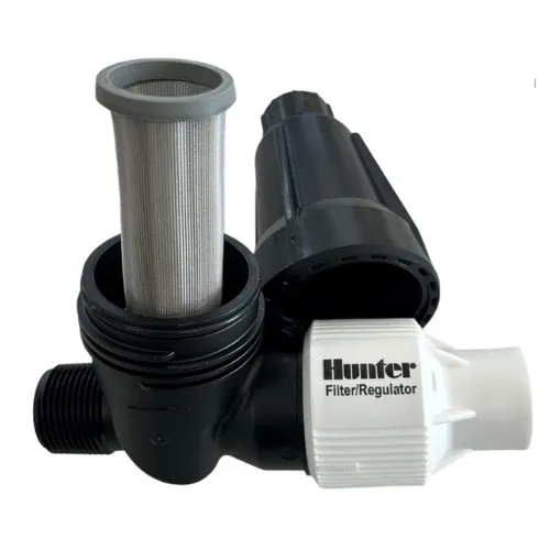 filter and a pressure regulator