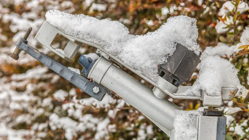 Winterising an Irrigation System