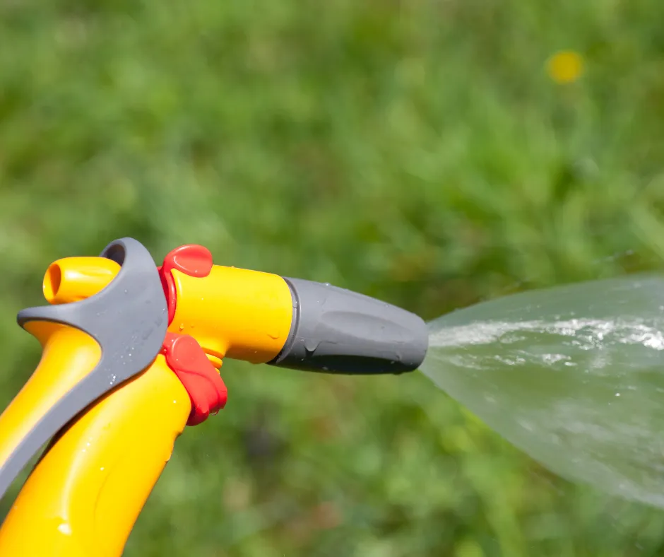 Garden hose water gun