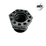 Threaded Adapter 1" BSP Male to 1/2" BSP Female