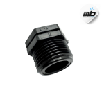 Threaded Adapter 1" BSP Male to 1/2" BSP Female
