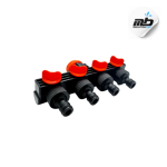 4 Way Garden Tap Connector