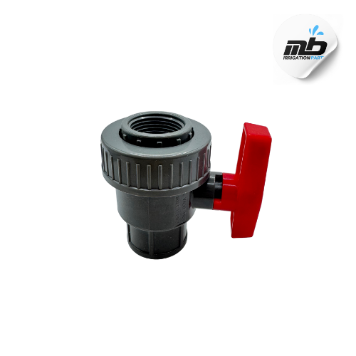 1'' Single Union PVC Valve BSP thread F-F