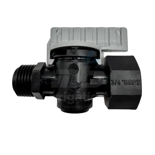 Male - Female Thread Dripline Valve 1/2" x 3/4" BSPT