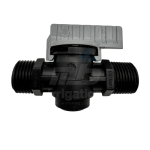 Male - Male Thread Dripline Valve 1/2" x 1/2" BSPT