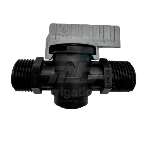 Male - Male Thread Dripline Valve 1/2" x 1/2" BSPT
