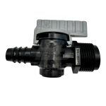 Barb Male Thread Dripline Valve 16mm x 3/4" BSPT
