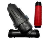 Eitan Plastic Disk Filter Male-Male Thread 1"