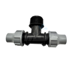 Nutlock Male Thread Tee 16mm x 1"