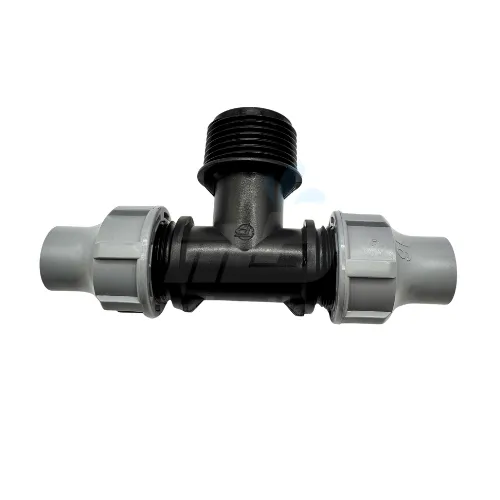 Nutlock Male Thread Tee 16mm x 1"
