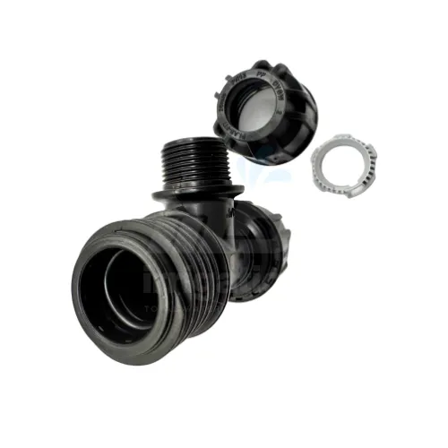 Tee Compression Coupling 20-3/4″-20 Male PN16