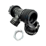 Tee Compression Coupling 25-1/2″-25 Female PN16 - Image 2