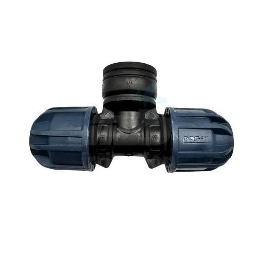 Tee Compression Coupling 16-3/4″-16 Female PN16