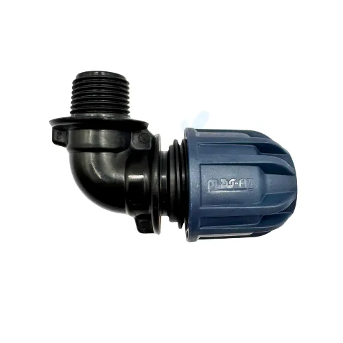 Elbow Compression Fitting 16-1/2" Male PN16
