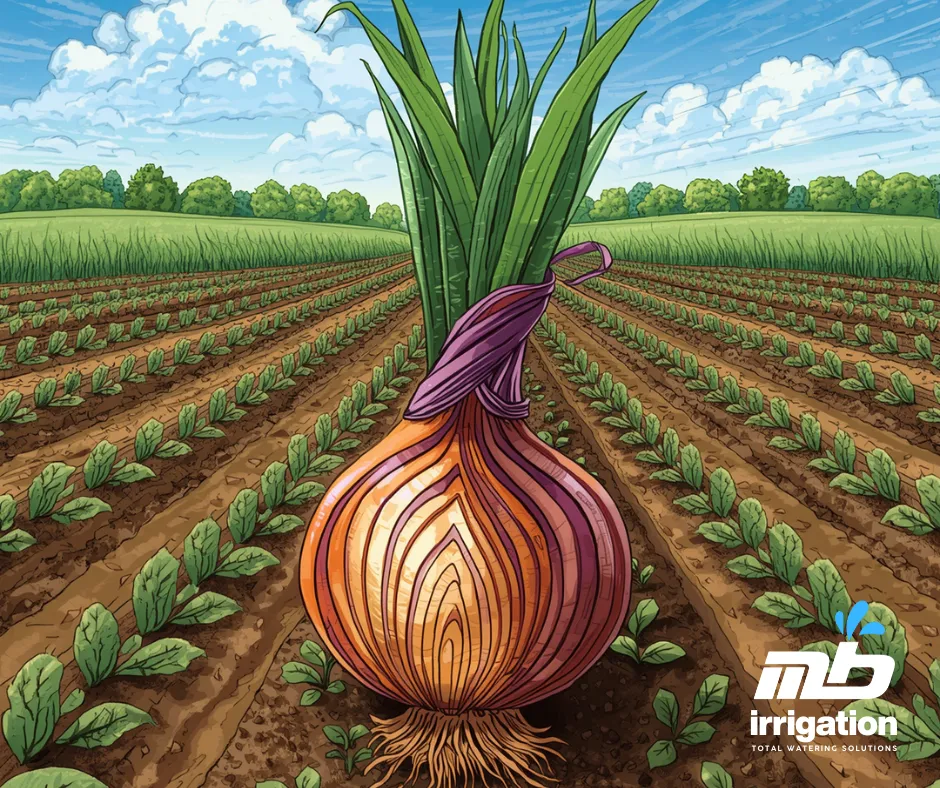 Effective irrigation of field vegetables