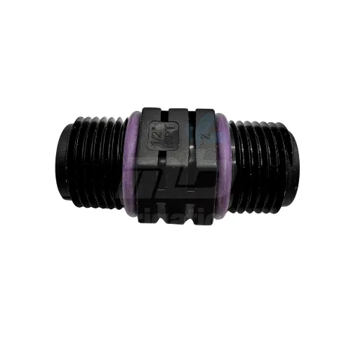 Threaded Nipple 1/2" - 1/2" (N12S) Self Seal BSP Plas-Fit