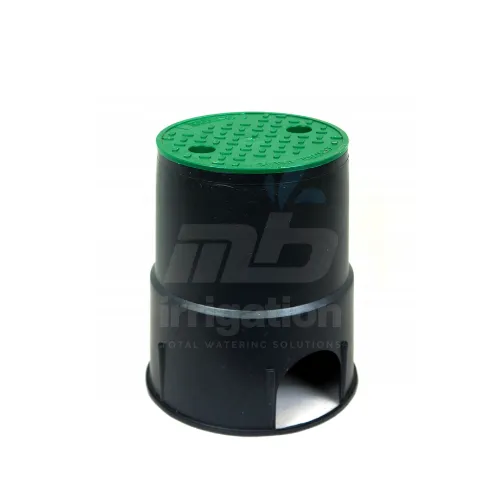 irrigation valve box UK, Irritec RA8350C, 6 inch valve box, solenoid valve pit, garden watering system components, MB Irrigation.