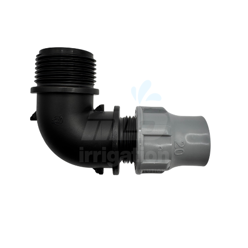 Tavlit Nut Lock Elbow 20mm x 1" Male Thread (NLE201M)