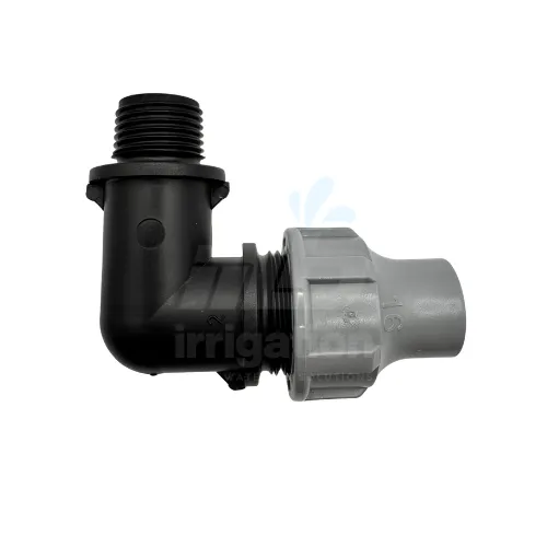 Tavlit Nut Lock Elbow 16mm x 1/2" Male Thread (NLE1612M)