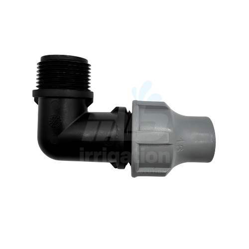 Tavlit Nut Lock Elbow 16mm x 3/4" Male Thread NLE1634M