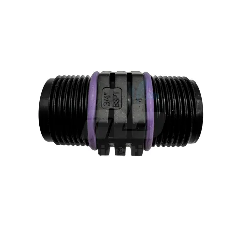 Nipple 3/4" - 3/4" (N34S) Self Seal Threaded BSP Plas-Fit Tavlit