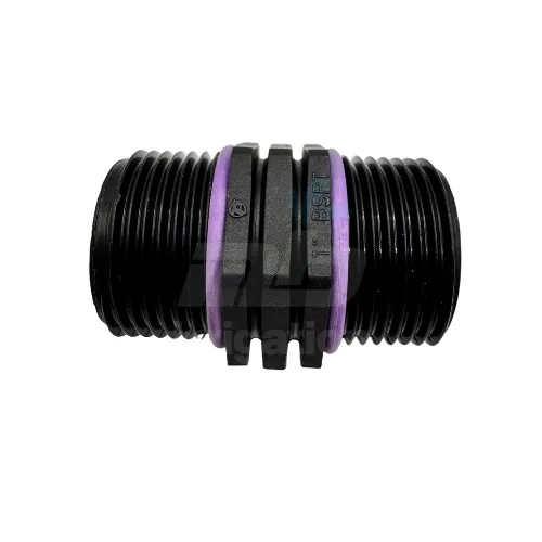 Nipple 1" - 1" (N1S) Self Seal Threaded BSP Plas-Fit Tavlit