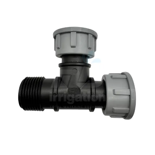 Tavlit 1" F x 1" F x 1" M Swivel Manifold Tee