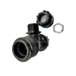 Tee Compression Coupling 25-1/2″-25 Male PN16 Plas-Fit - Image 2
