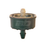 NDJ Click Tif HD CNL 2.0L per hour button dripper with barb outlet in brown