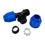 Compression Tee Male BSP Thread 16mm x 1/2" Supreme - Image 3