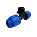 Compression Tee Male BSP Thread 16mm x 1/2" Supreme - Image 2